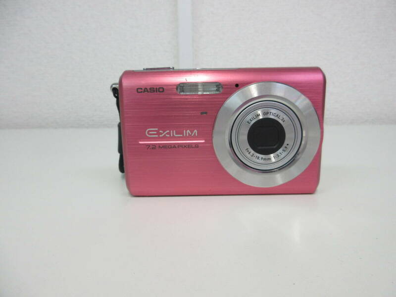 中古 カメラ CASIOカシオ EXILIM エクシリム EX-Z75 コンパクトデジタルカメラ 3x f＝6.3-18.9mm 1:3.1-5.9 ※動作未確認 ／M