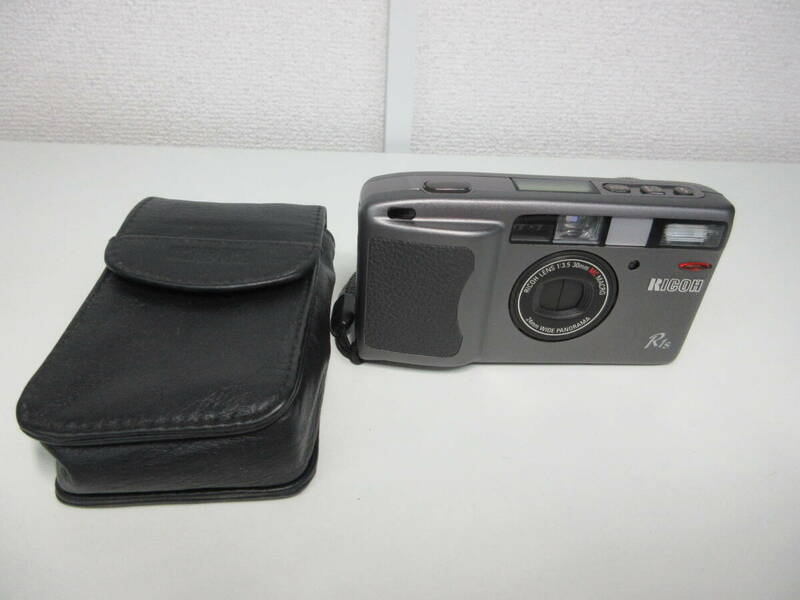 中古 カメラ リコー RICOH R1S RICOH LENS 30mm F3.5 MC MACRO コンパクトフイルムカメラ※通電のみ確認済／S