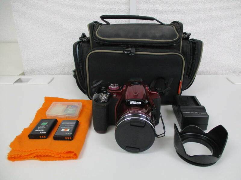 中古 カメラ Nikon ニコン COOLPIX クールピクス P600 4.3-258mm 1:3.3-6.5 ※通電のみ確認済 ／い