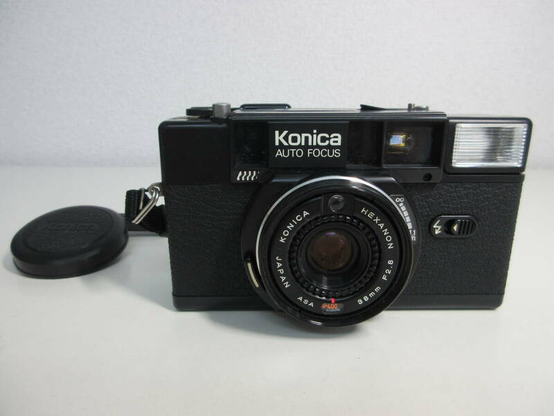 中古 カメラ Konica コニカ Auto Focus C35 AF2 フイルムカメラ / KONICA HEXANON 38mm f=2.8 ※動作未確認 ／D