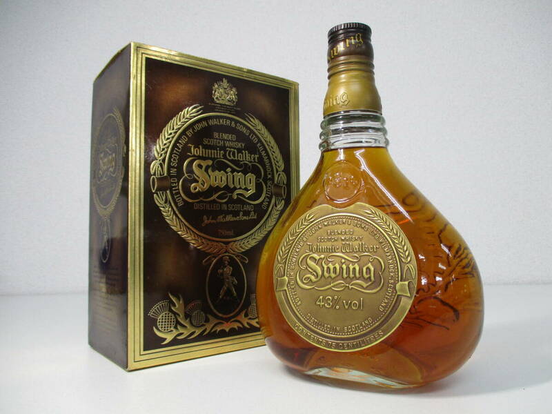 1円～＜未開栓＞ Johnnie Walker SWING ジョニーウォーカー スウィング 750ml 43% ／K