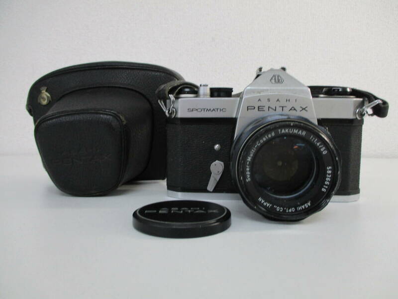 中古 カメラ ASAHI PENTAX SPOTMATIC SP / アサヒペンタックス / レンズ Super-Multi-Coated Takumar 1:1.4/50※動作未確認／H