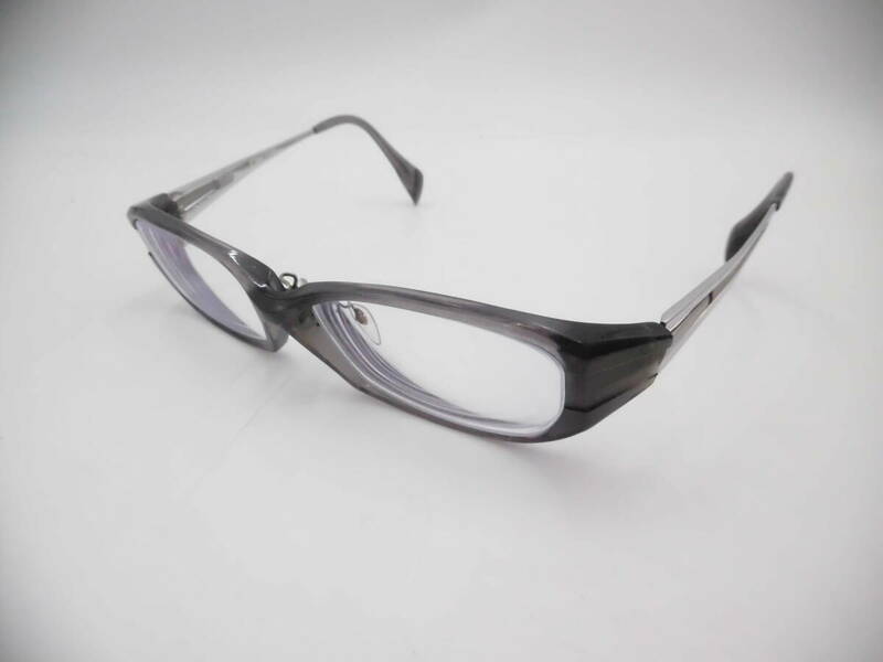 ★ YMK101 abx メンズ レディース メガネ 眼鏡 ABX-011 59□15-142 度あり 色付きレンズ ★