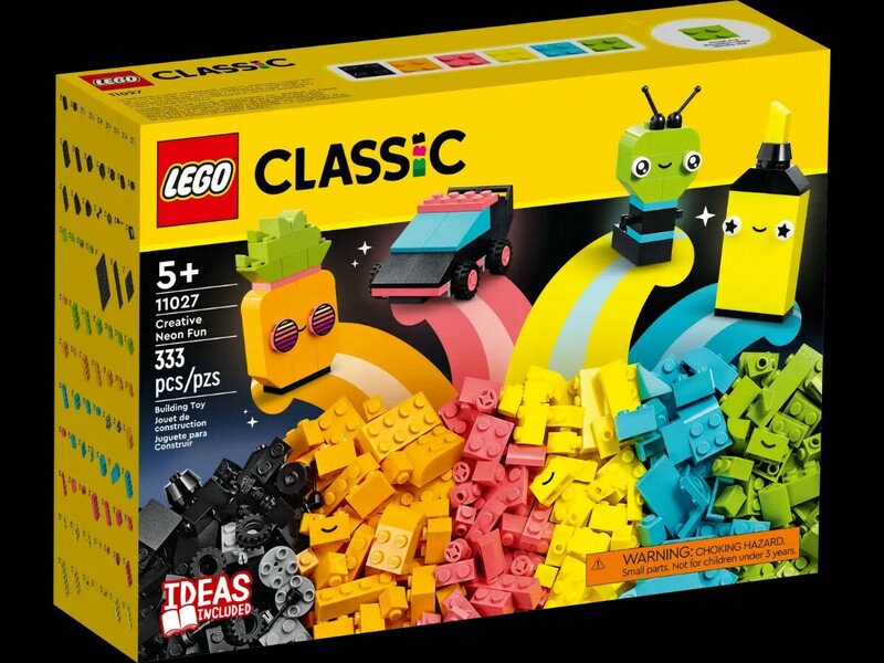 【新品】レゴ(LEGO) クラシック アイデアパーツ (ネオンカラー) 11027 おもちゃ ブロック プレゼント 知育 クリエイティブ 男の子 女の子 
