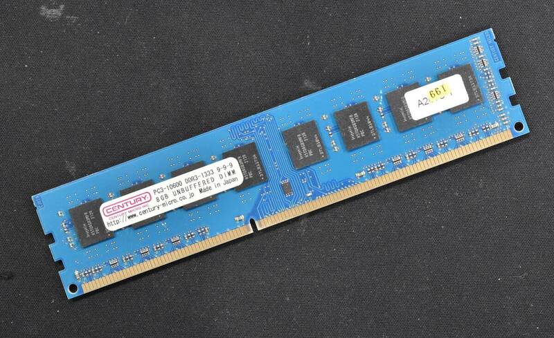 (送料無料) 8GB PC3-10600 PC3-10600U DDR3-1333 240pin non-ECC Unbuffered DIMM 2Rx8 CenturyMicro 1.5V (管:SA5853