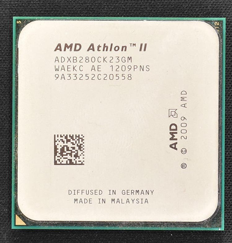 AMD Athlon II X2 B28 3.4GHz ADXB280CK23GM Socket AM2+ Socket AM3 Regor (動作確認済 中古品) (管:PCC1