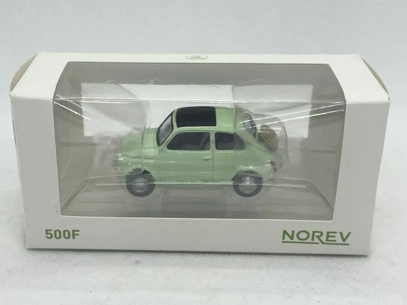 ノレブ　NOREV フィアット チンクエチェント ミニカー 1/43 FIAT 500F ライトグリーン
