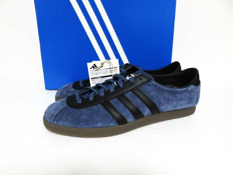 送料無料 新品 adidas Originals LONDON 27.5 ネイビー ブラック スエード アディダス ロンドン IE0825