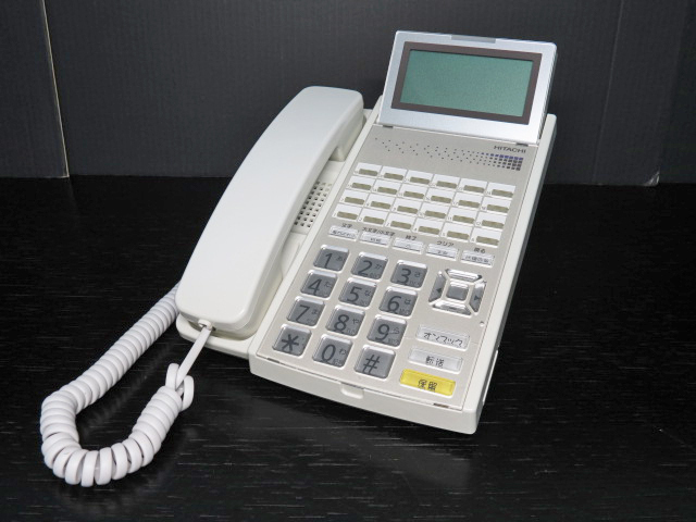 ■日立 MX900IP / 24ボタン 標準 電話機【 HI-24E-TELSDA 】■622 ビジネスホン