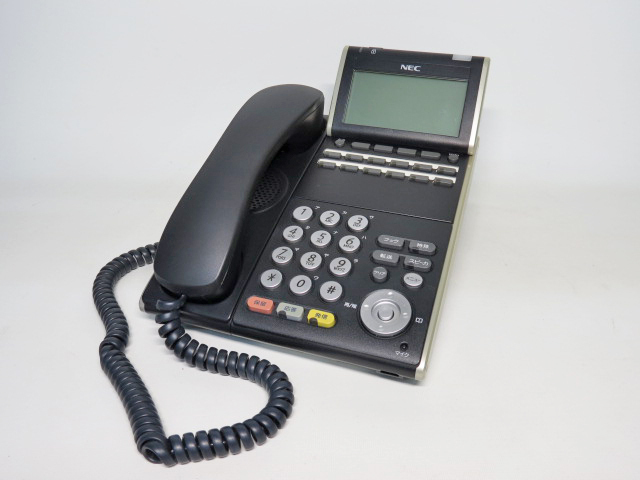 ■DT700シリーズ 12ボタンIP多機能電話機【 ITL-12D-1D(BK)TEL 】■ SK661 ビジネスフォン 