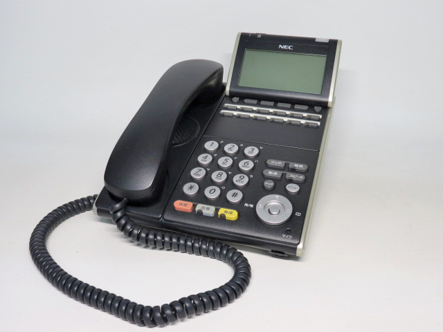 ■DT700シリーズ 12ボタンIP多機能電話機【 ITL-12D-1D(BK)TEL 】■ SK662 ビジネスフォン 