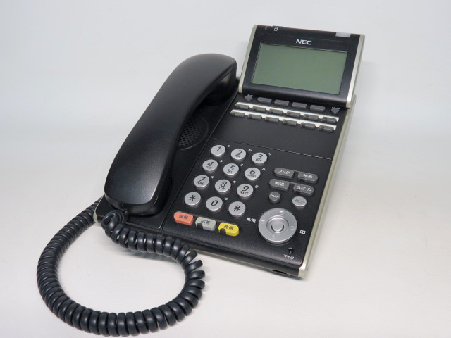 ■DT700シリーズ 12ボタンIP多機能電話機【 ITL-12D-1D(BK)TEL 】■ SK664 ビジネスフォン 