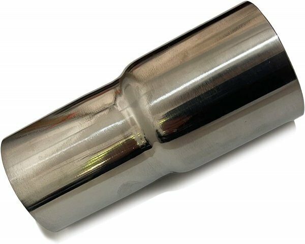 S-NET オートバイ バイク マフラー サイレンサー 排気管 変換 パイプ アダプター ジョイント SUS カスタム SN-305-MJ 45mm→51mm