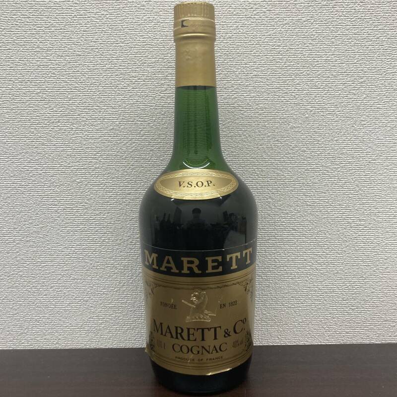 【未開栓】 MARETT&Co COGNAC FONDEE EN 1822 700ml 40% マレット コニャック お酒 洋酒