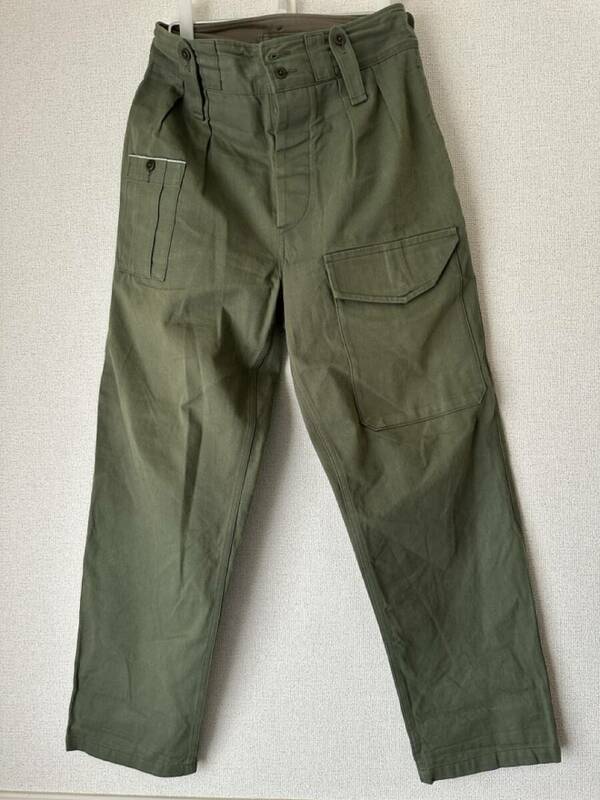 【美品・希少】Nigel Cabourn Main Line British Army Pant Vintage Twill SIZE 34 2019SS
