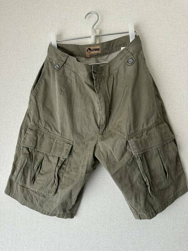 【未使用美品・希少】Nigel Cabourn LYBRO Military Half Pant size:34