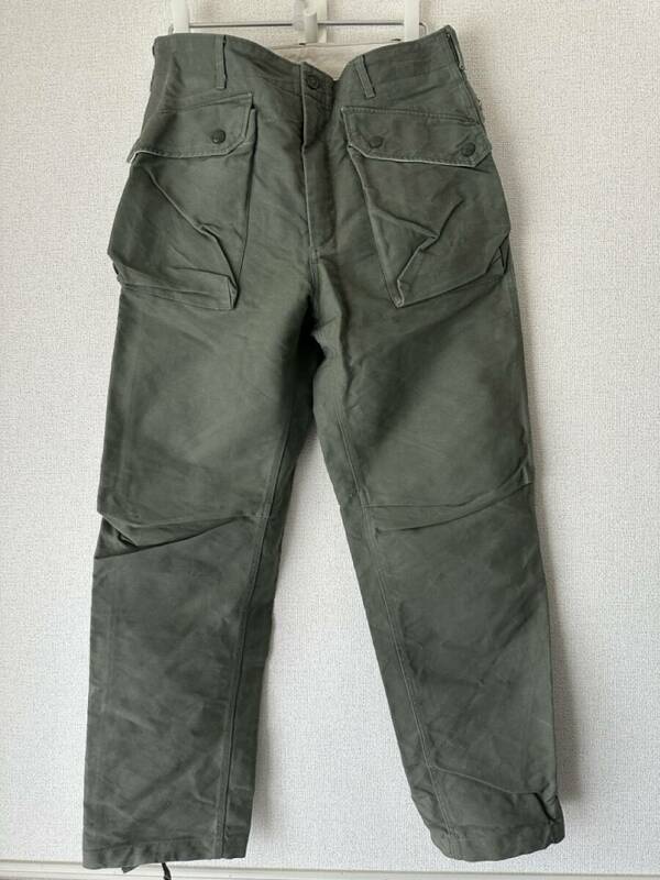 【美品・希少】engineered garments helicrew pant army green サイズ34