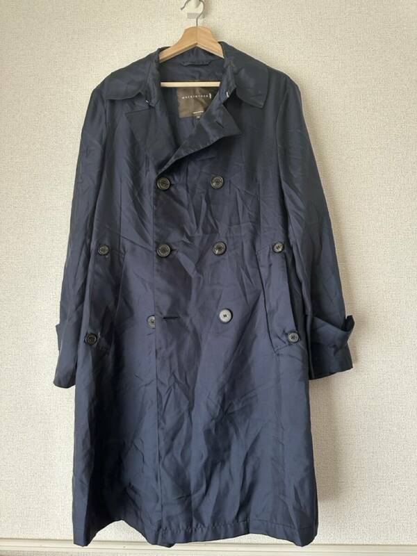 【美品・希少】Mackintosh spring coat NAVY size:38
