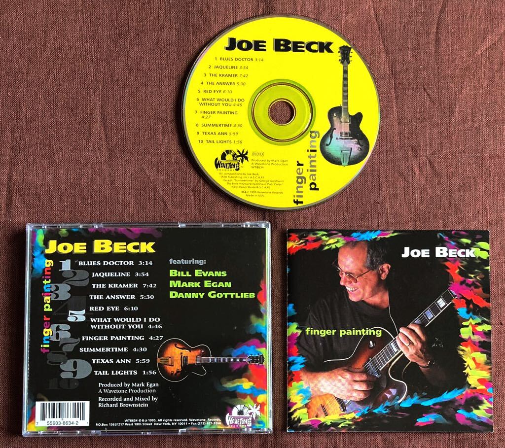 ジョー・ベック/ビル・エヴァンス（SAX）/マーク・イーガン/ダニー・ゴットリーブ/アーバン&メロウ/スムースジャズ/JOE BECK/1995年