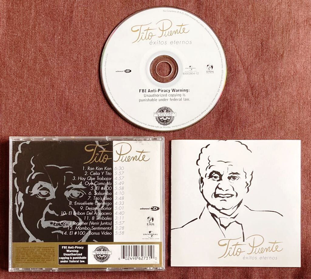 ティト・プエンテ/セリア・クルース/マンボ・キング/NYラテン名匠/TITO PUENTE/ラテン・ジャズ/マンボ楽団/アフロ・キューバン/2004年