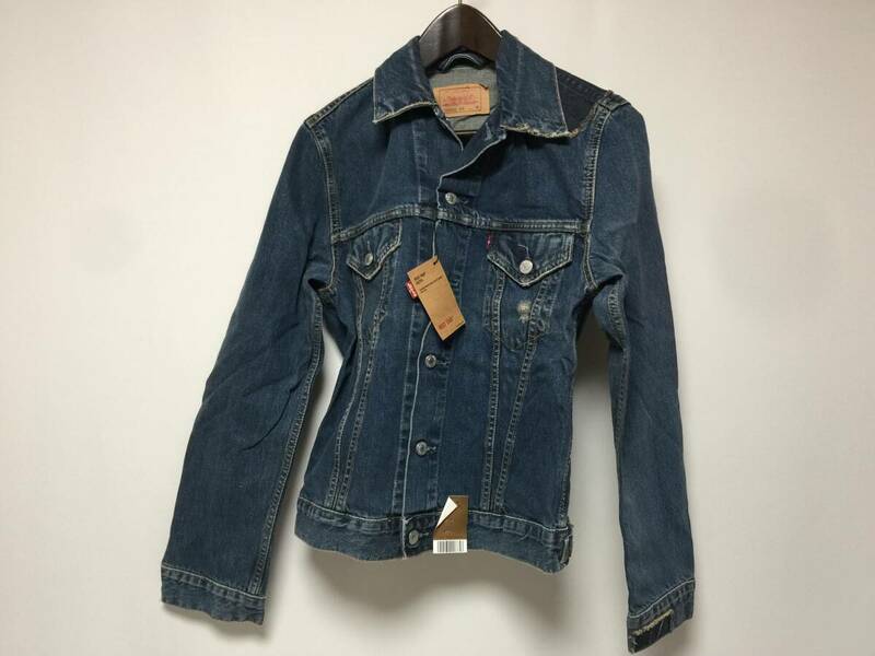 Levis　リーバイス　RED TAB　レッドタブ　Gジャン　ジージャン　Mサイズ　未使用　ダメージ加工　　　　　A1　