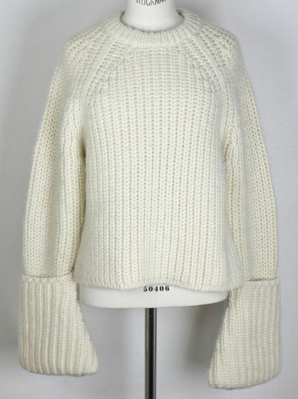 CELINE by Phoebe セリーヌ ロールアップ チャンキーニット S セーター sweater knit フィービーデザイン b8028