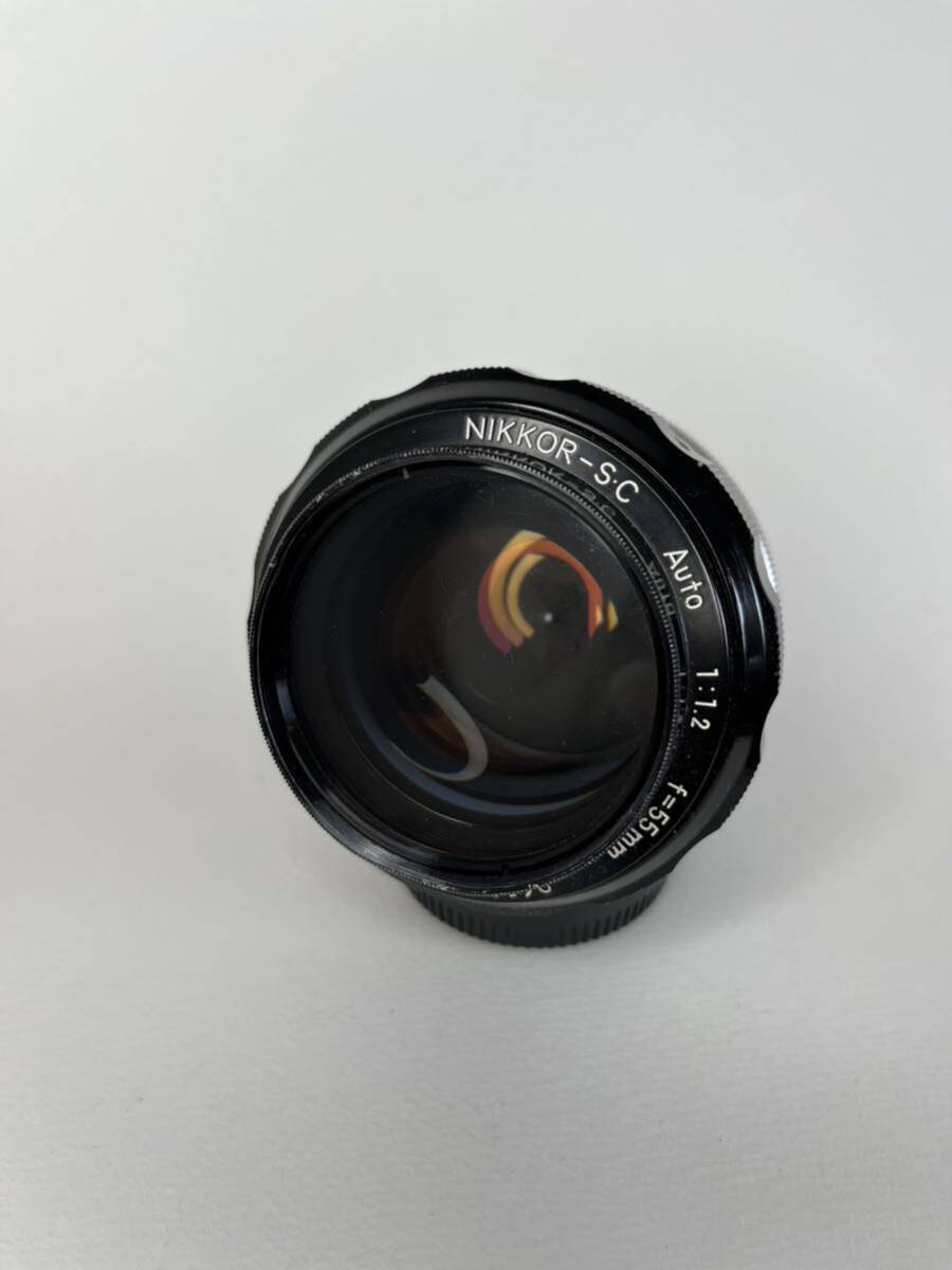 Nikon ニコン NIKKOR-S・C Auto 1:1.2 f=55mmレンズ カメラレンズ 単焦点