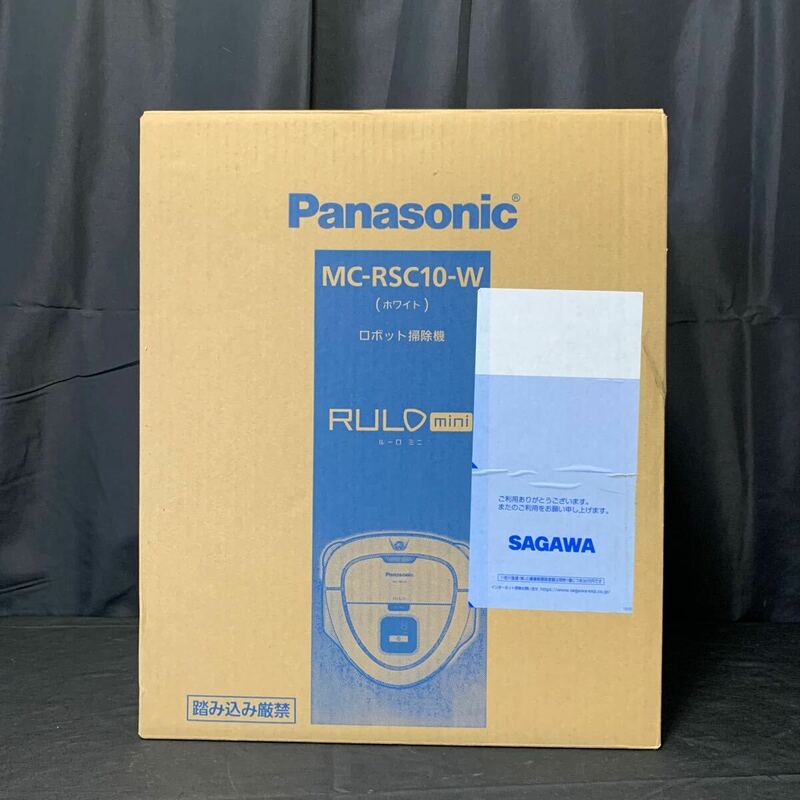 未使用品 Panasonic パナソニック ロボット掃除機 RULO mini ルーロミニ MC-RSC10-W ホワイト 掃除機 お掃除ロボット 1
