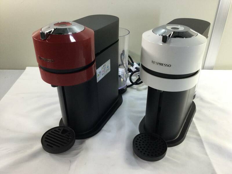 【440】NESPRESSO VERTUO NEXT ネスプレッソコーヒーメーカー ヴァーチュオ ネクスト 2台セット ジャンク扱い