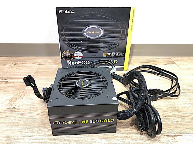 4/108【ジャンク】 Antec NeoEco 550 GOLD NE550G PC電源ユニット 80PLUS