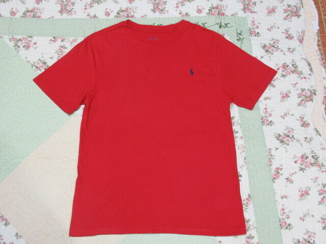 ラルフローレン１６０cm赤半そでTシャツ＊送料１８５円