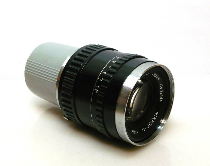 ★Zenza BRONICA用◆Nikon NIKKOR-Q 1:3.5 f=13.5cm ●光学・良品