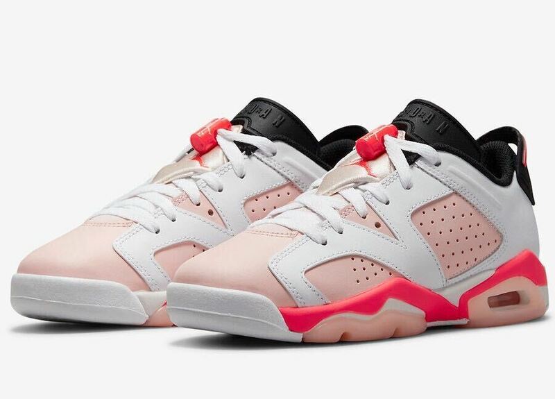 新品(B品) 送料込 NIKE AIR JORDAN 6 RETRO GS 'INFRARED 23' 24.5cm/US6.5Y ナイキ エア ジョーダン 6 レトロ インフラレッド KIDS キッズ