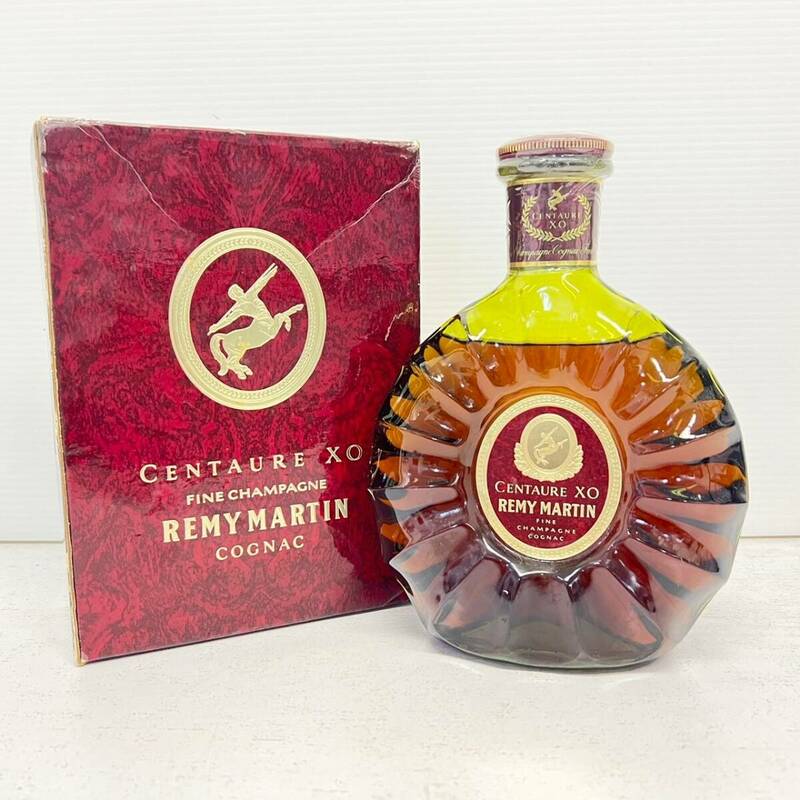 BEg229R 60 未開栓 箱付き REMY MARTIN レミーマルタン セントーXO グリーンボトル 700ml ブランデー お酒 洋酒 古酒