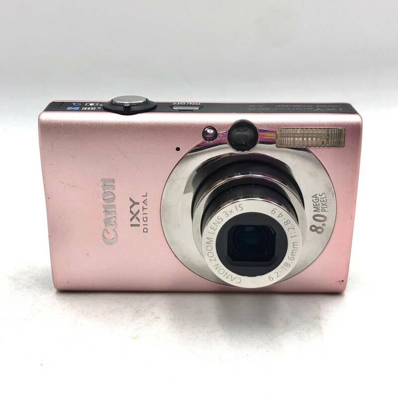BEm084I 60 Canon IXY DIGITAL 20IS イクシー デジタルカメラ PC1271 ピンク ZOOM LENS 3xIS 6.2-18.6mm 1:2.8-4.9 顔認識/手ブレ補正