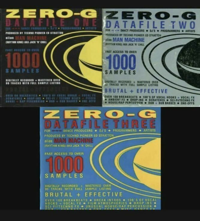 zero g vintage sampling cd Datafile one two three サンプリング uk jungle 2step garage ukf