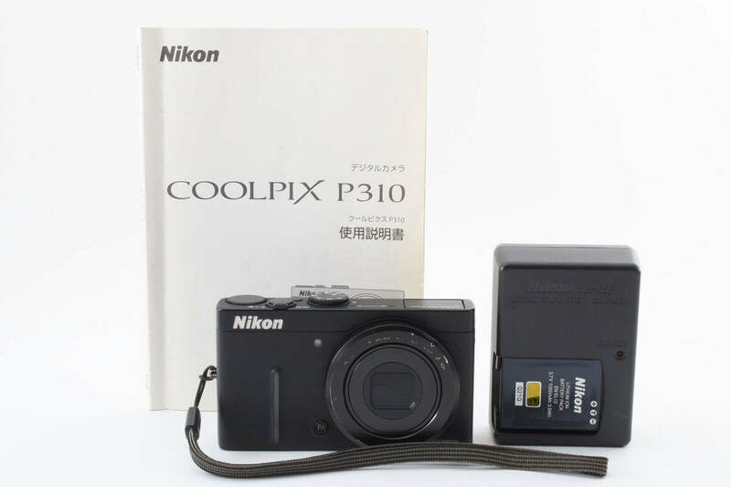 【実用品】 ニコン Nikon COOLPIX P310 クールピクス ブラック コンパクトデジタルカメラ コンデジ カメラ #5727