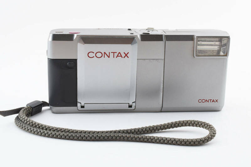 CONTAX コンタックス T 初代 ストロボ付き フィルムカメラ 【現状品・動作確認済み】 #5738