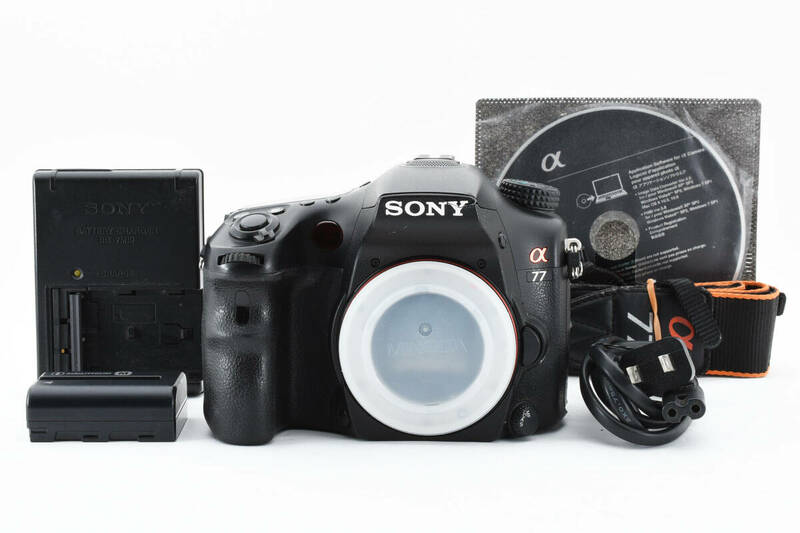 【並級】 SONY α77 SLT-A77V ボディ オートフォーカス 一眼レフカメラ デジタルカメラ ソニー 【現状品】 #5823