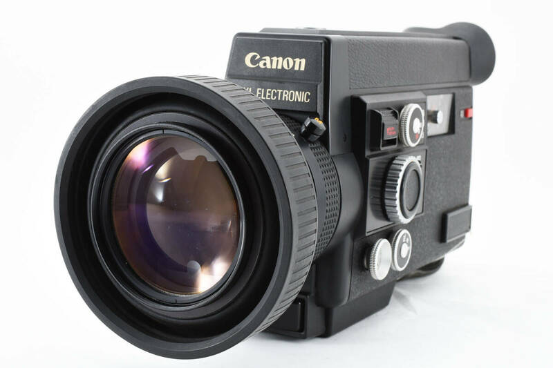 CANON キヤノン 8mm フィルム カメラ 814XL ELECTRONIC レンズ ZOOM LENS C-8 7.5-60mm 1:1.4 MACRO 【ジャンク】 #5807