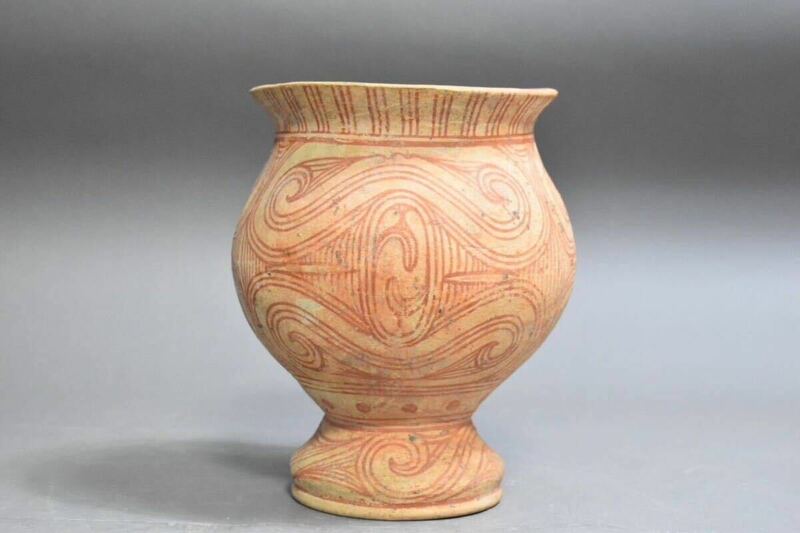 【英】A1164 時代 アンダーソン壺 H26.5㎝ 発掘 中国美術 壷 骨董品 時代品 美術品 古美術品