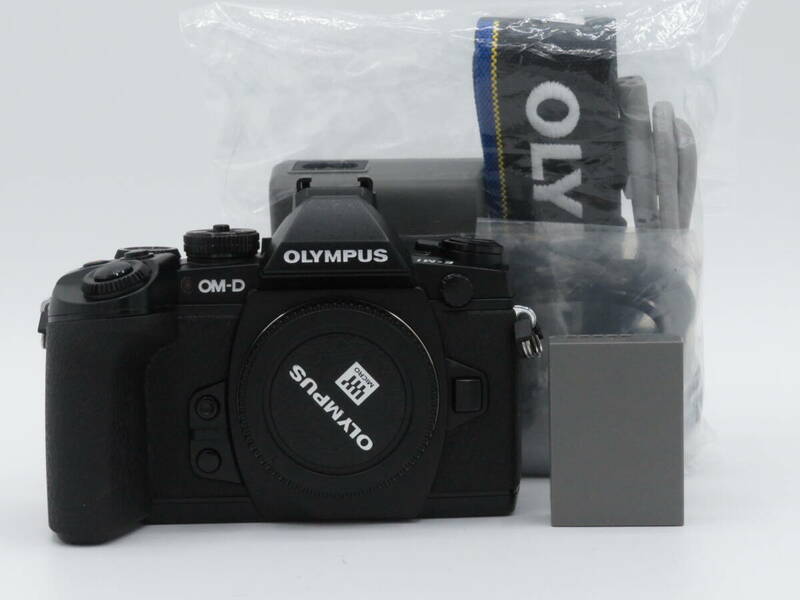 ★極上美品★ OLYMPUS オリンパス OM-D E-M1 ブラック ★動作OK★#i490