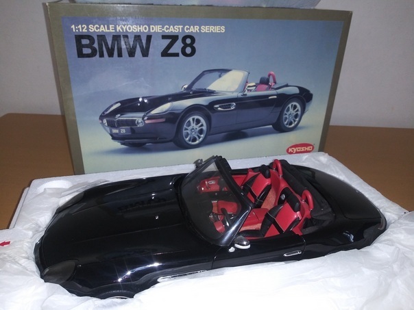 京商 1/12 BMW Z8 Roadster Black 中古品