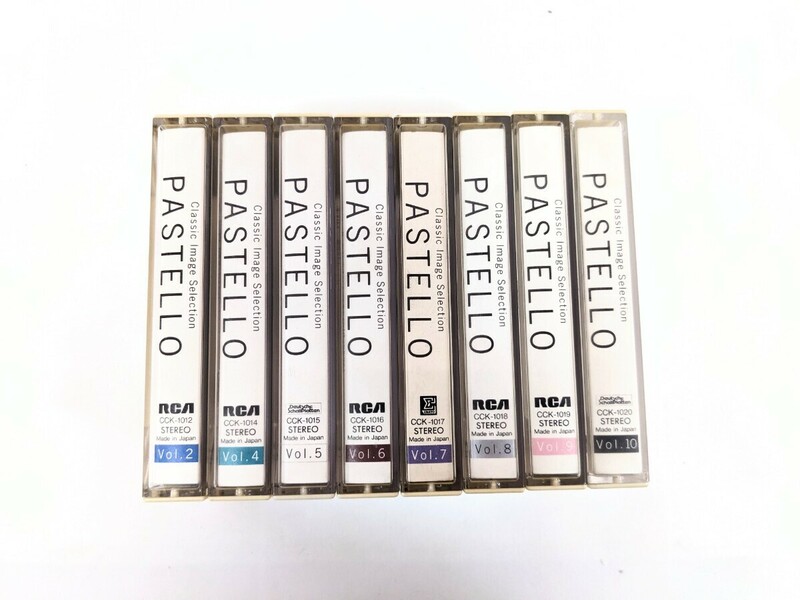 カセットテープ PASTELLO クラシック Classic Image Selection RCA 8本