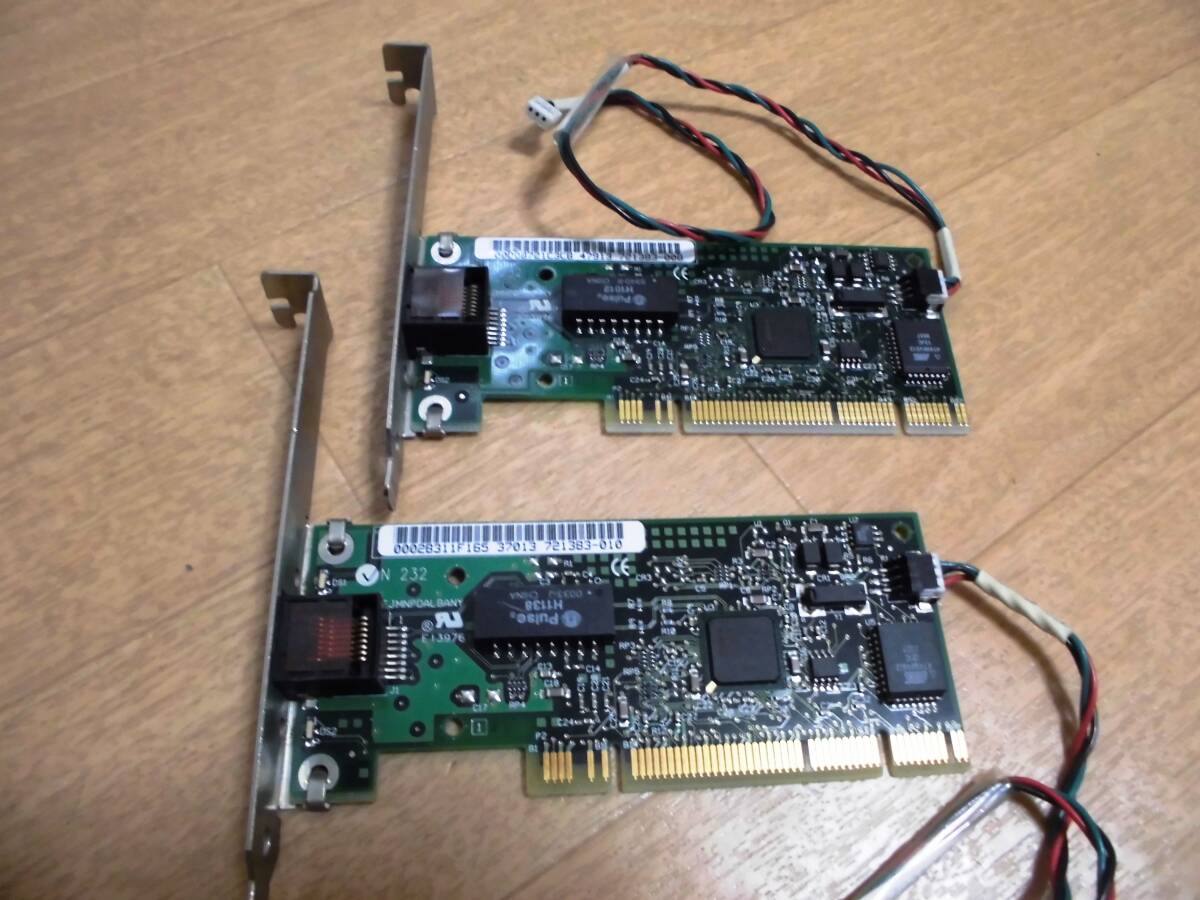 （ブートロム付き）INTEL Pro/100+ Management Adapter 100Base-TX PCI NIC２枚　動作確認済