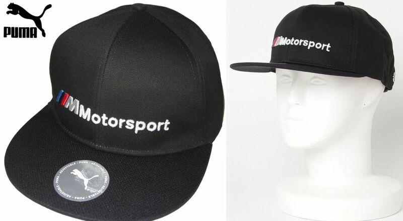 新品 ▼ PUMA プーマ BMW Motorsports ▼ キャップ メンズ フリーサイズ 帽子 黒