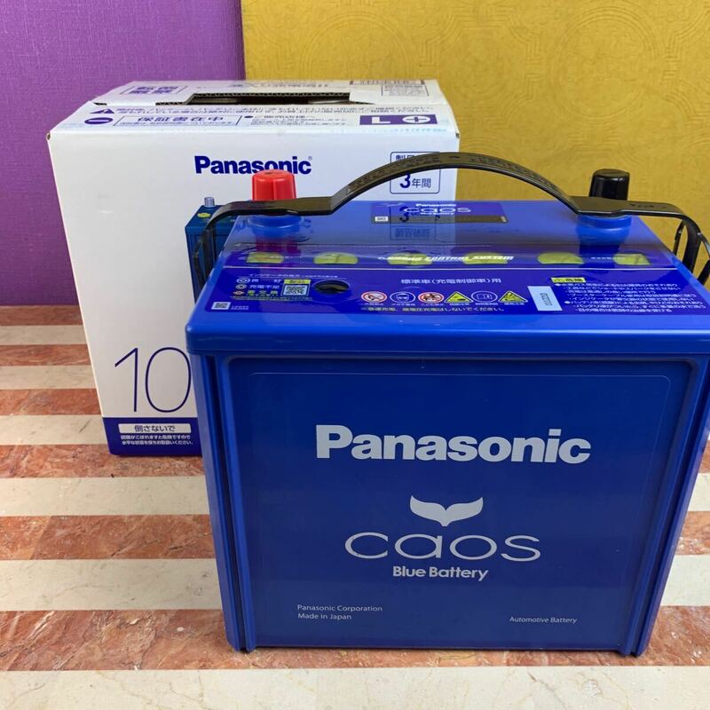 B級品 パナソニック Panasonic CAOS カオス 100D23L /C7 480CCA 廃棄カーバッテリー無料回収 パルス充電済み テスター同梱可能