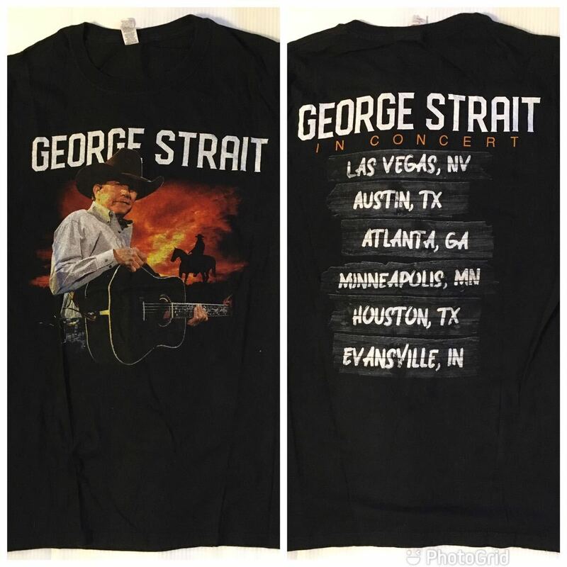 ジョージストレイト　GEORGE STRAIT S ツアーTシャツ