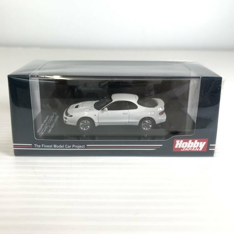 □未使用品□ Hobby JAPAN ミニカー 1/64 トヨタセリカ TURBO 4WD CARLOS SAINZ LIMITED EDITION 右ハンドル スーパーホワイトII