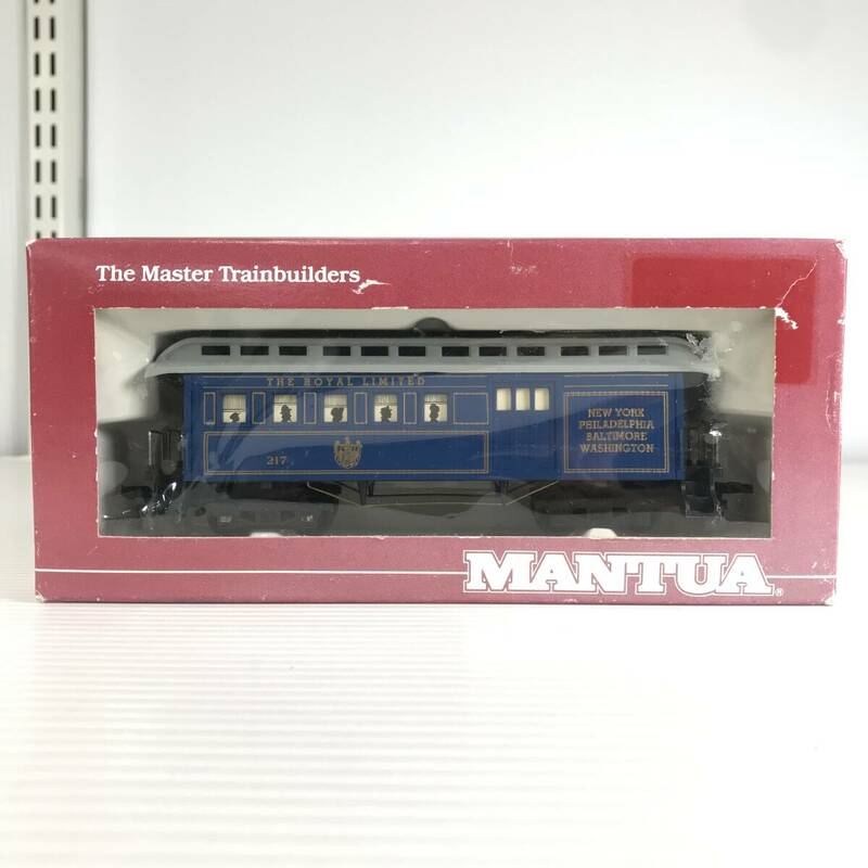 □中古品□ MANTUA 鉄道模型 HOゲージ 1890 COMBINE BALTIMORE＆OHIO 720-025 外国車両 現状品